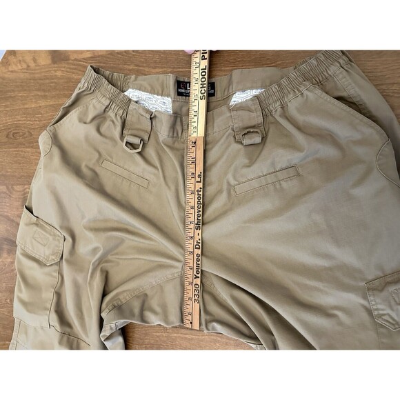 LAPG Pants Women's 24 Short Khaki Coyote Stretch Tactical Rip Stop Resistant - Picture 8 of 10